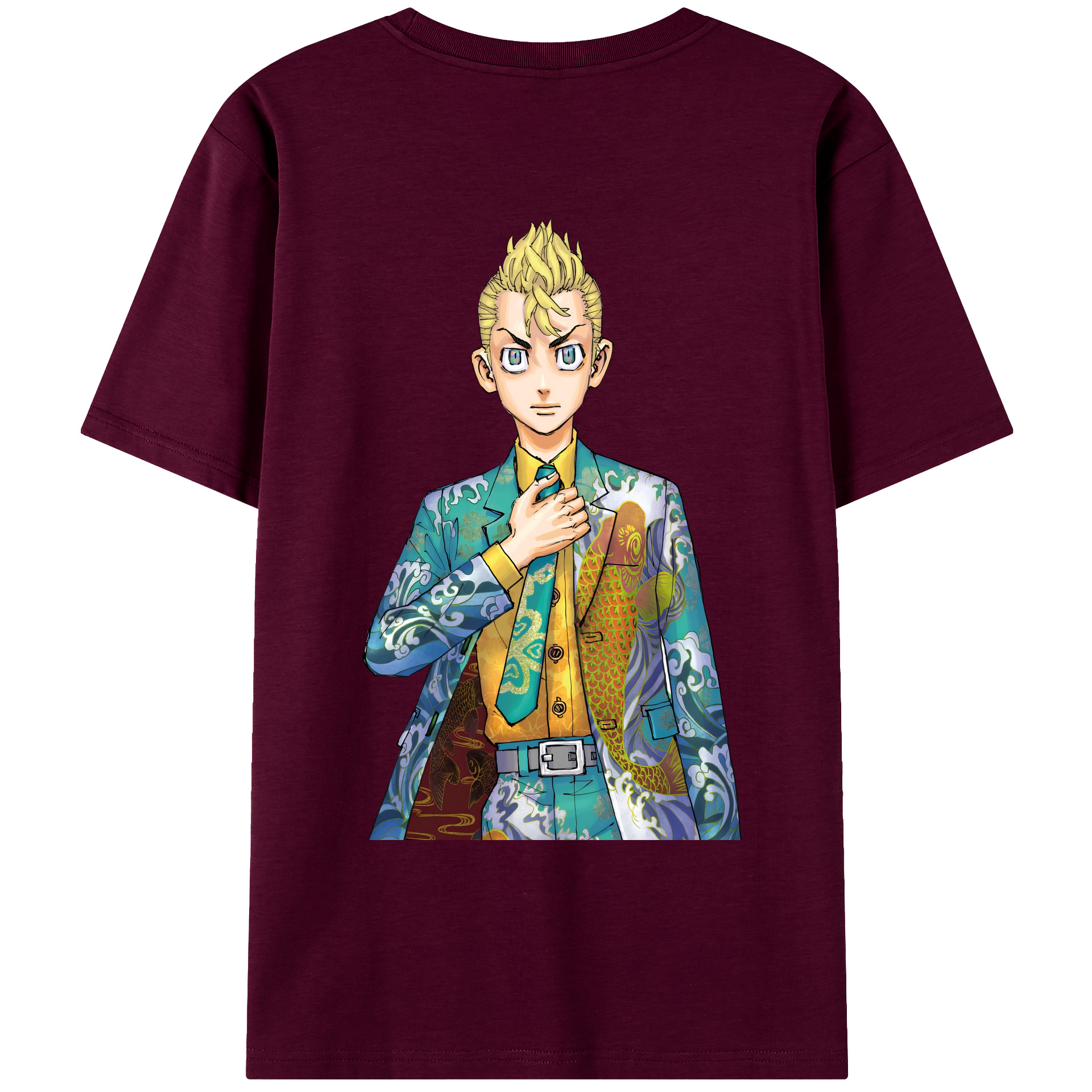 （画像用） 東京リベンジャーズ Tokyo Revengers レディース半袖Tシャツ(バックプリント)
